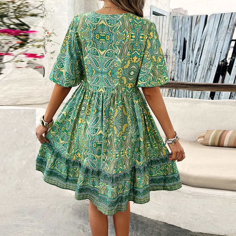 Women's casual dress - loose fit lightweight everyday wear, versatile style