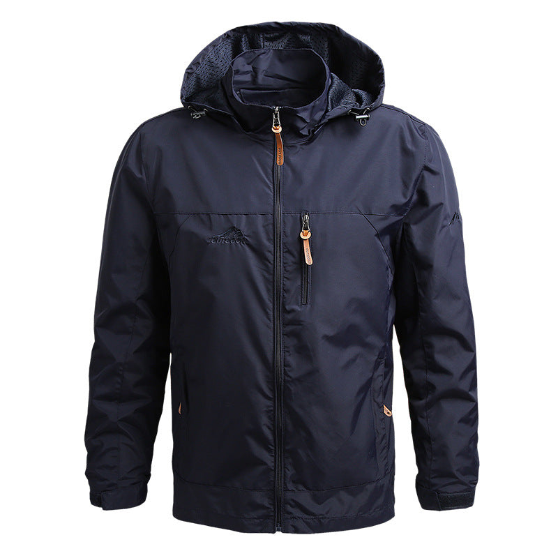 Women'S Lightweight Outdoor Summer Jacket – Windproof – Hooded – Zipper Pockets