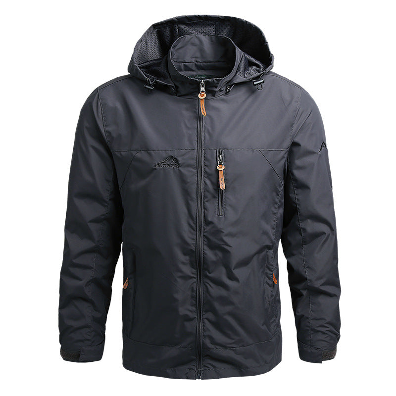 Women'S Lightweight Outdoor Summer Jacket – Windproof – Hooded – Zipper Pockets