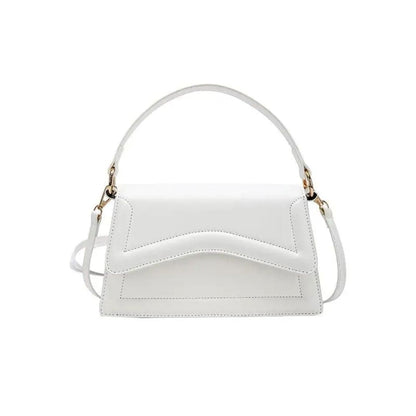 Ladies Leather Handbag - Elegant Structured Mini Tote