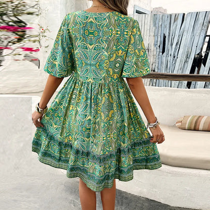 Women's casual dress - loose fit lightweight everyday wear, versatile style