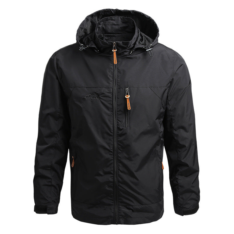 Women'S Lightweight Outdoor Summer Jacket – Windproof – Hooded – Zipper Pockets
