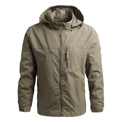 Women'S Lightweight Outdoor Summer Jacket – Windproof – Hooded – Zipper Pockets