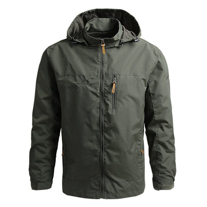 Women'S Lightweight Outdoor Summer Jacket – Windproof – Hooded – Zipper Pockets