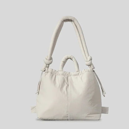 Women's practical tote bag - spacious padded handbag for everyday use