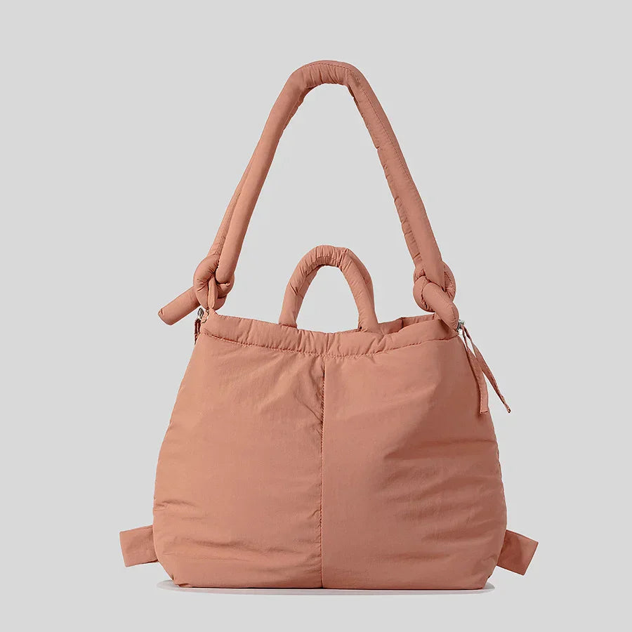 Women's practical tote bag - spacious padded handbag for everyday use